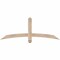 Ekena Millwork Bellingham Smooth Timber Gable Bracket, Douglas Fir, 60"W x 22"H x 3 1/2"D x 3 1/2"F, 9/12 Pitch GBW060X22X0404BEL00SDF - alternate 1
